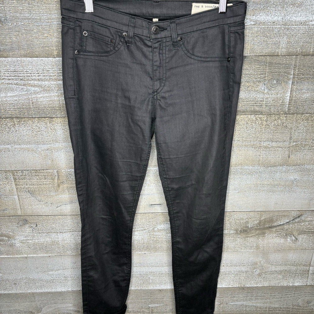 Rag & Bone metallic legging jeans size 28